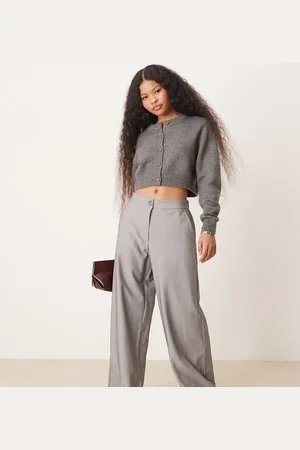 ASOS Petite – Elegante Hose in mit lockerem, geradem Schnitt