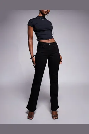 River Island – Bootcut-Jeans in mit mittelhohem Bund