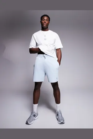 Hugo Blue – Locker geschnittene Shorts aus Jersey in , Kombiteil
