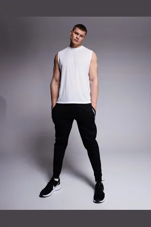 HUGO BOSS BOSS – Bodywear – Authentic-Jogginghose in mit Streifen-Logo