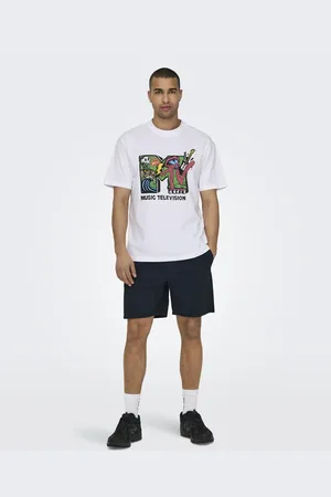Only & Sons – Shorts in dunklem Marineblau