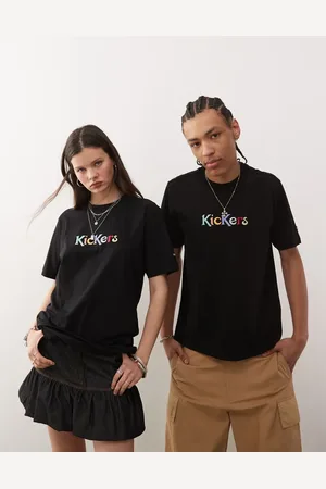 Kickers – Übergroßes Unisex-T-Shirt in mit Grafik