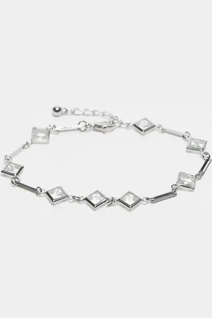 Reclaimed – Unisex – Armband in -Optik mit Steinen