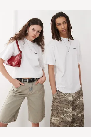 Vans – Oversize-T-Shirt in mit Logo auf Brusthöhe
