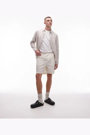 ARKET – Schlupf-Shorts aus Baumwolle mit Punktestruktur in