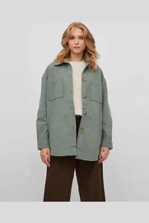 VILA – Jacke in Lorbeerkranz