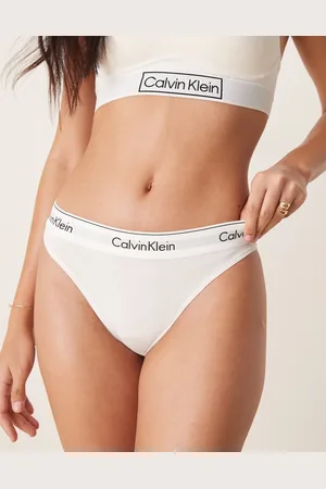 Calvin Klein – Modern Cotton – Tanga mit hohem Beinausschnitt in
