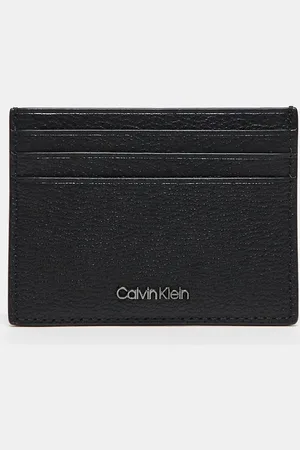 Calvin Klein – Kartenetui aus Leder in