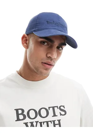 Timberland – Cooper Hill – Baseballkappe aus dunklem Jeansstoff