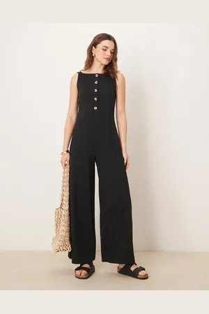 ASOS – Jumpsuit in mit Knopfleiste