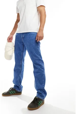 Hugo Blue – Jonah – Jeans in verwaschenem Mittelblau mit geradem Bein