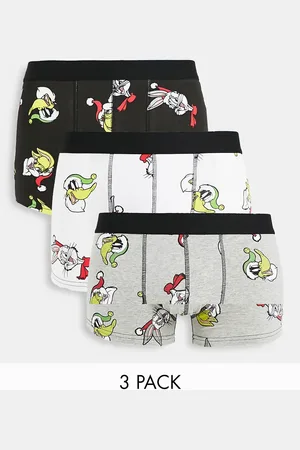 Only & Sons – 3er-Pack Unterhosen mit Looney-Tunes-Aufdruck