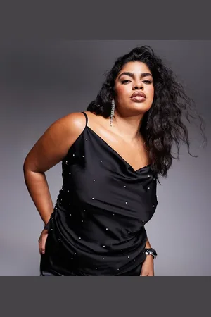 In The Style – Camisole-Oberteil in mit Perlenverzierung