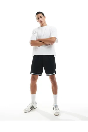 Only & Sons – Lässig geschnittene Basketball-Shorts aus Mesh in