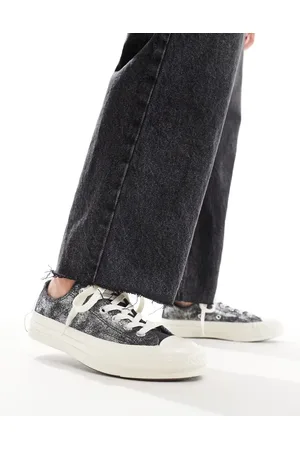 Converse – Chuck 70 Ox – Sneaker in Dunkelsilber