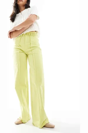 SCALPERS – Front Color – Jeans in Limettengrün