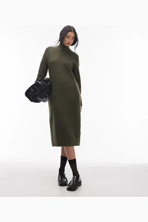 SELECTED Femme – Strickkleid in mit Rollkragen