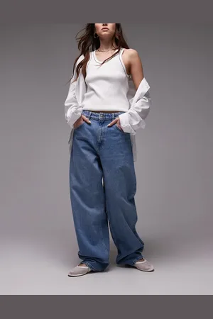 MANGO – Carlo – Jeans in Hellblau mit Frontnaht