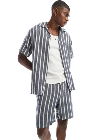 JACK & JONES – gestreiftes Hemd mit Reverskragen