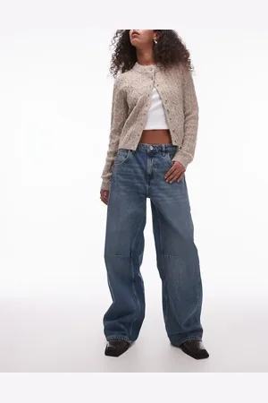 MANGO – Astrid – Jeans in verwaschenem mit Nahtdetail