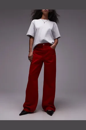 MANGO – Leo – Jeans in leuchtendem mit hohem Bund