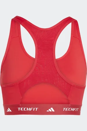 adidas – Techfit – BH in Pure Ruby