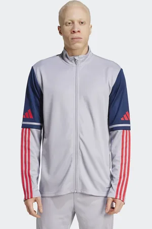 adidas – Squadra 25 – Trainingsjacke in Glory Grey / Team Navy Blue 2