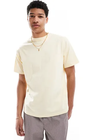 Pull&Bear – Regulär geschnittenes T-Shirt in sanftem