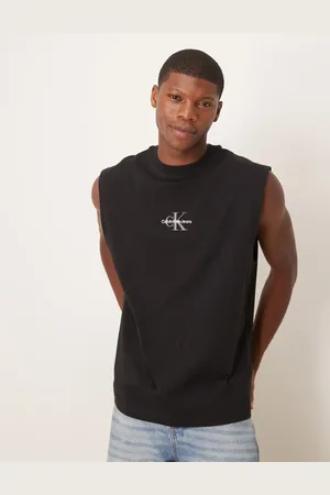 Calvin Klein – Trägertop in mit weißem Logo