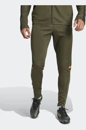 adidas – Squadra 25 – Trainingshose in Night Cargo / / Semi Impact Orange
