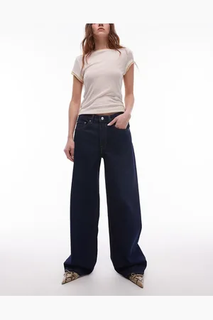 ARKET – Cloud – Weite Jeans in blauer Rinse-Waschung