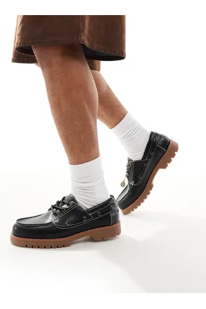 Bershka – Klobige Bootsschuhe in