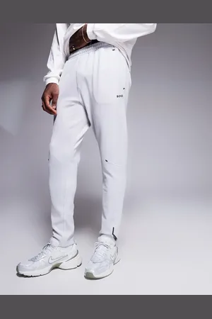 HUGO BOSS – Hicon Active – Jogginghose in Hellgrau mit Bündchen, Kombiteil