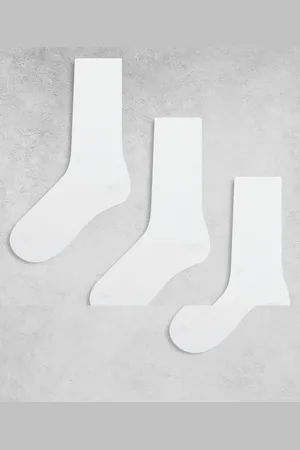 ARKET – 3er-Pack gerippte Socken aus Baumwolle in