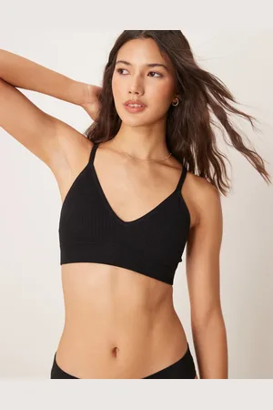 New Look – Nahtloses, geripptes Bustier in