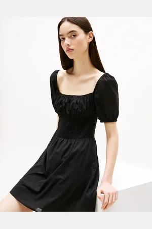 Tommy Hilfiger – Minikleid aus Voile-Baumwolle in