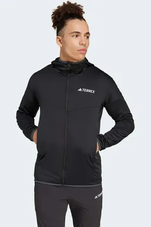 adidas Terrex – Xperior climawarm – Leichte Fleece-Jacke in mit Kapuze