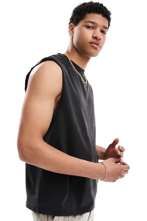 Pull&Bear – Tank-Trägertop in verwaschenem