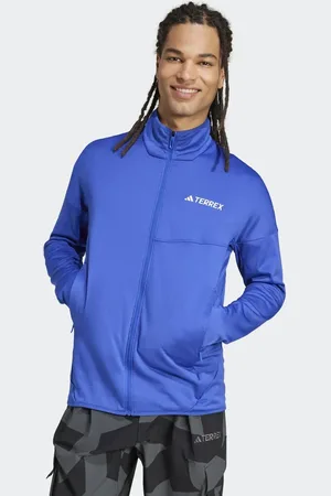 adidas Terrex – Xperior climawarm – Leichte Fleece-Jacke in Semi Lucid Blue