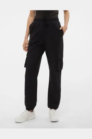 VERO MODA – Cargo-Hose in mit Bündchen