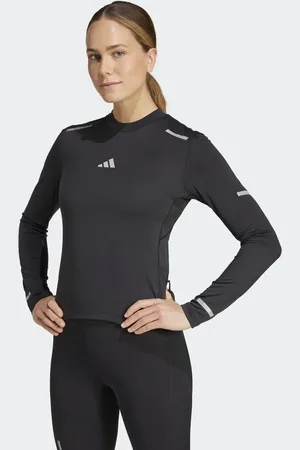 adidas – Ultimate – Langärmliges Lauf-Shirt in mit reflektierenden Streifen
