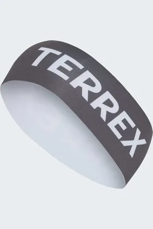 adidas – Terrex climacool – Stirnband in Grey Six / Weiß