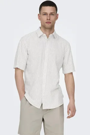 Only & Sons – Hemd in Chinchilla