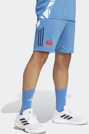 adidas – Frankreich – Sport-Shorts in Focus Blue