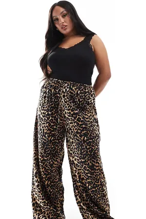 Esmée Esmée Curve – Exklusiv – Strandhose mit Leopardenmuster, Kombiteil