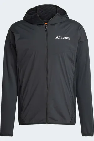 adidas Terrex – xperior climawarm+ wind – Leichte Fleece-Jacke in mit Kapuze