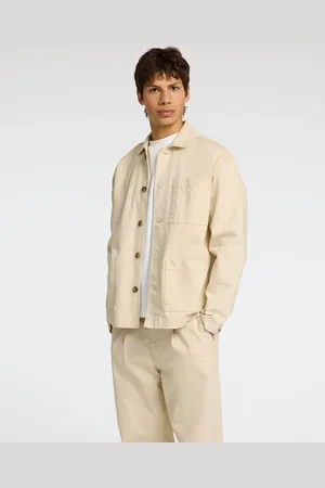 SELECTED – Jeansjacke in Ecru