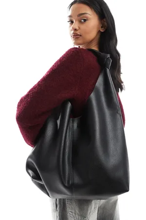 Stradivarius – Schultertasche in mit Knotendetail