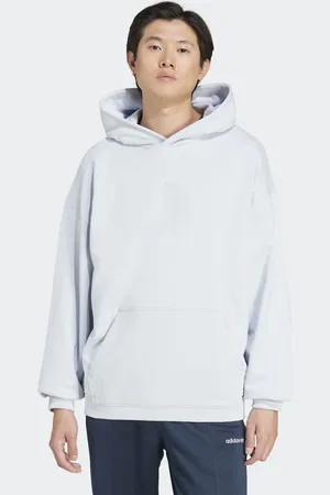 adidas – Premium Essentials – Kapuzenpullover in Halo Blue