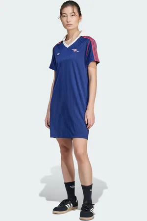 adidas – Arsenal Terrace Icons – Kleid in Night Sky
